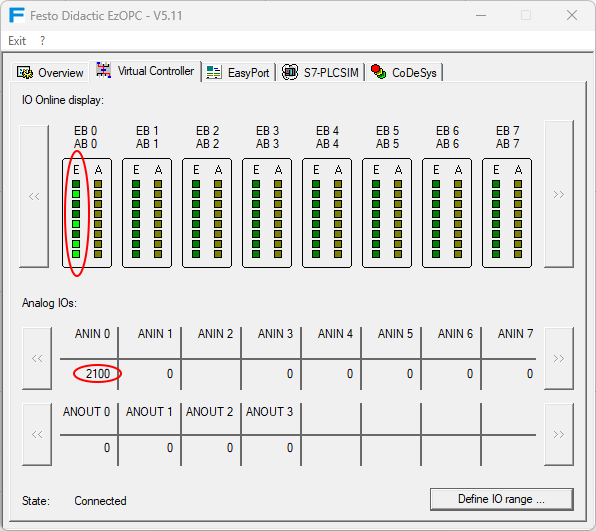 Festo OPC Server IO