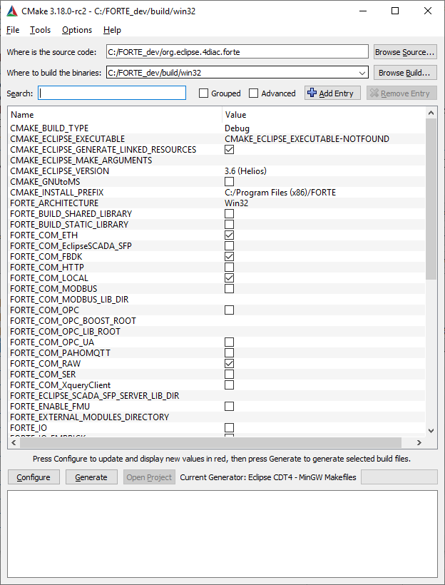 Basic Configuration in CMake