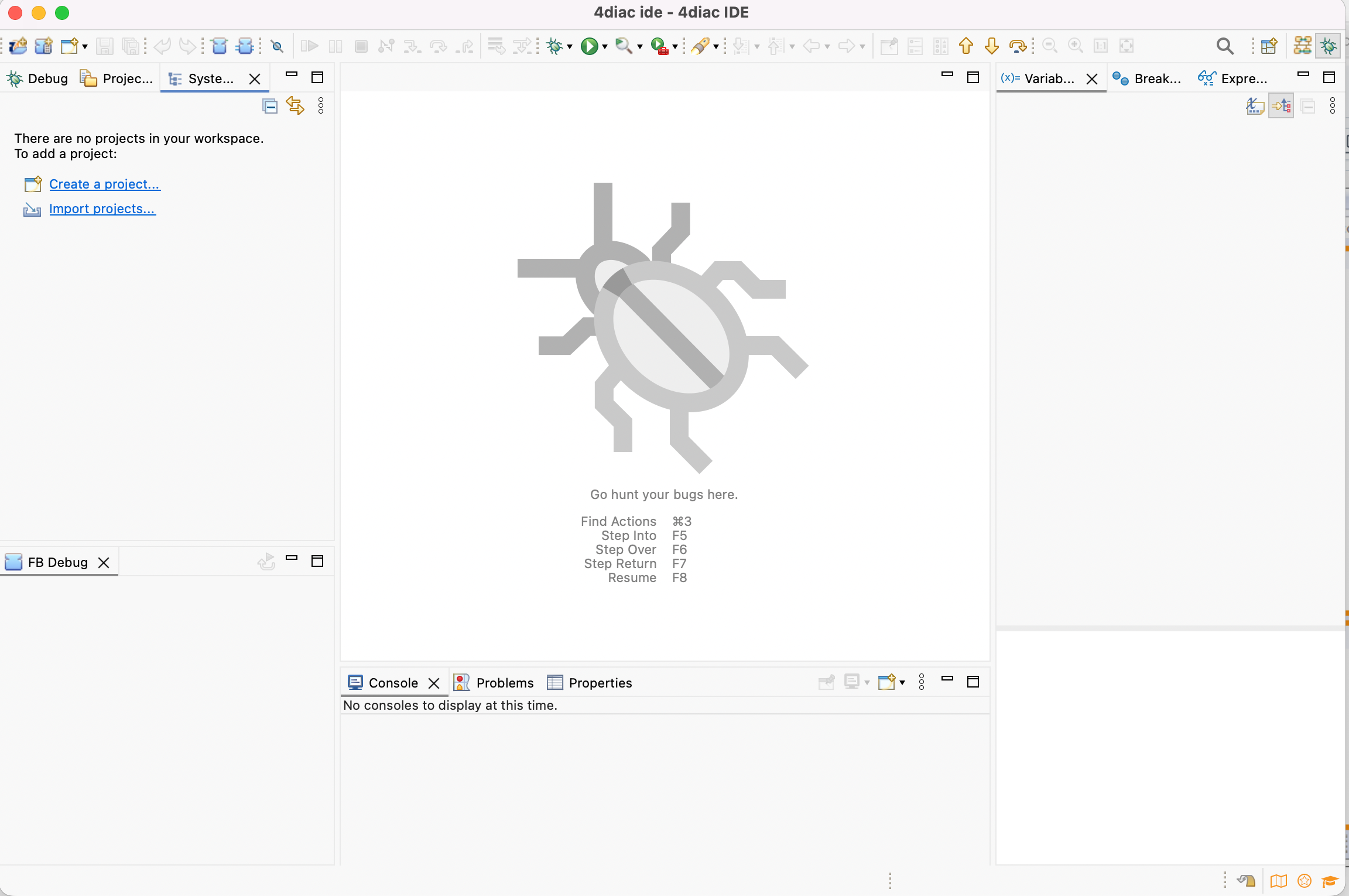 Debug Perspective