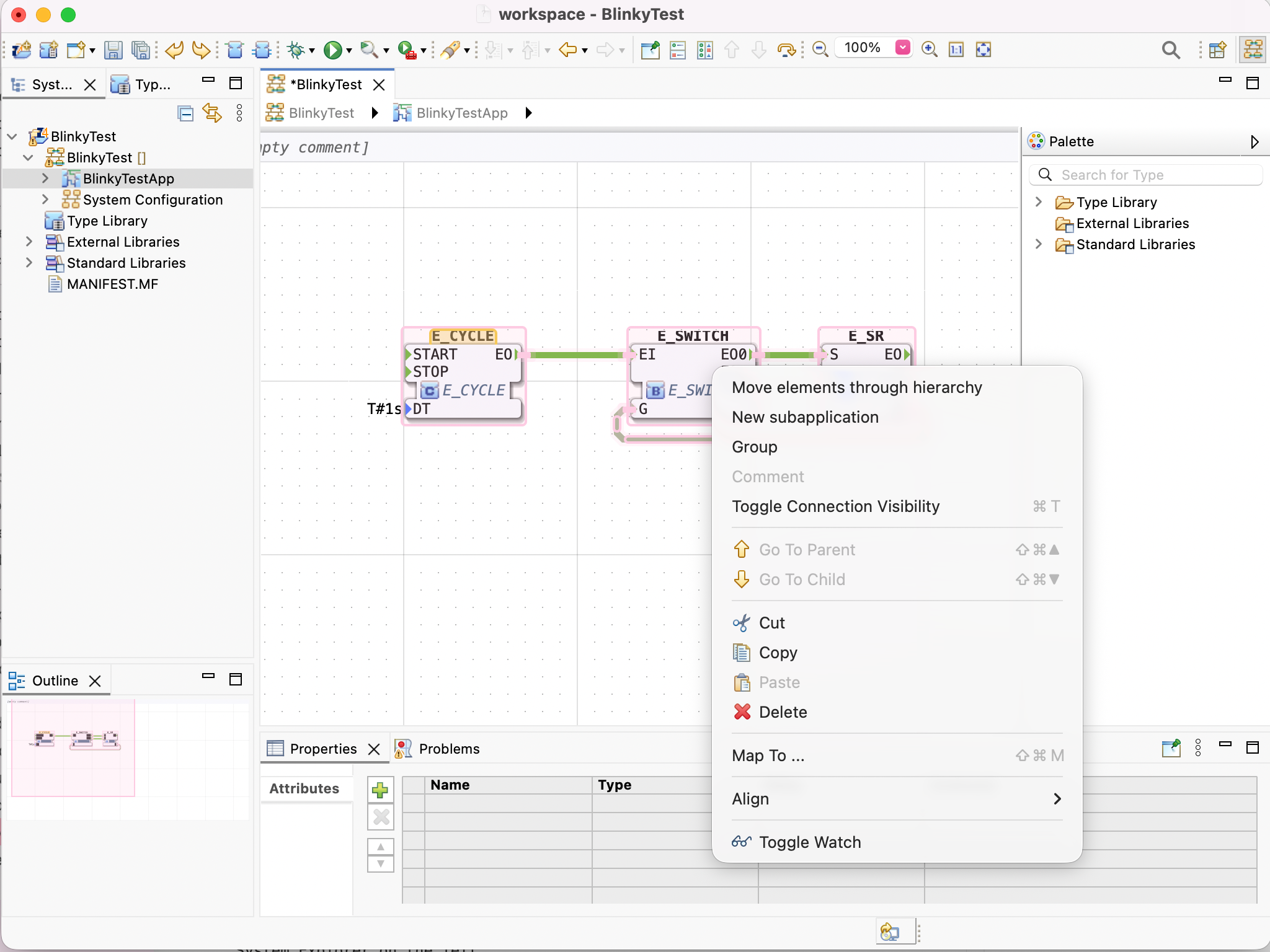 Mapping FBs to the resource
