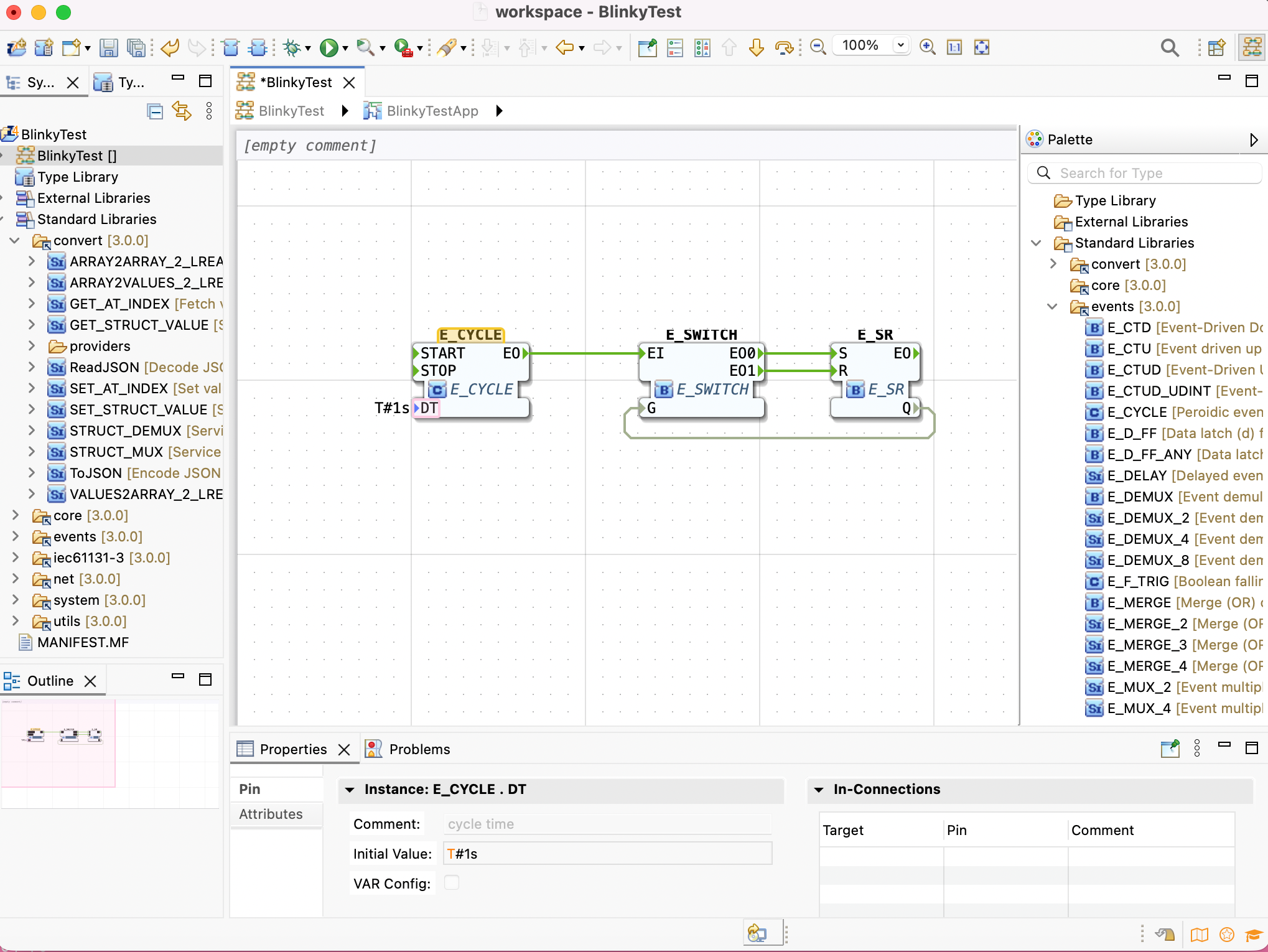 Setting the DT value on E_CYCLE