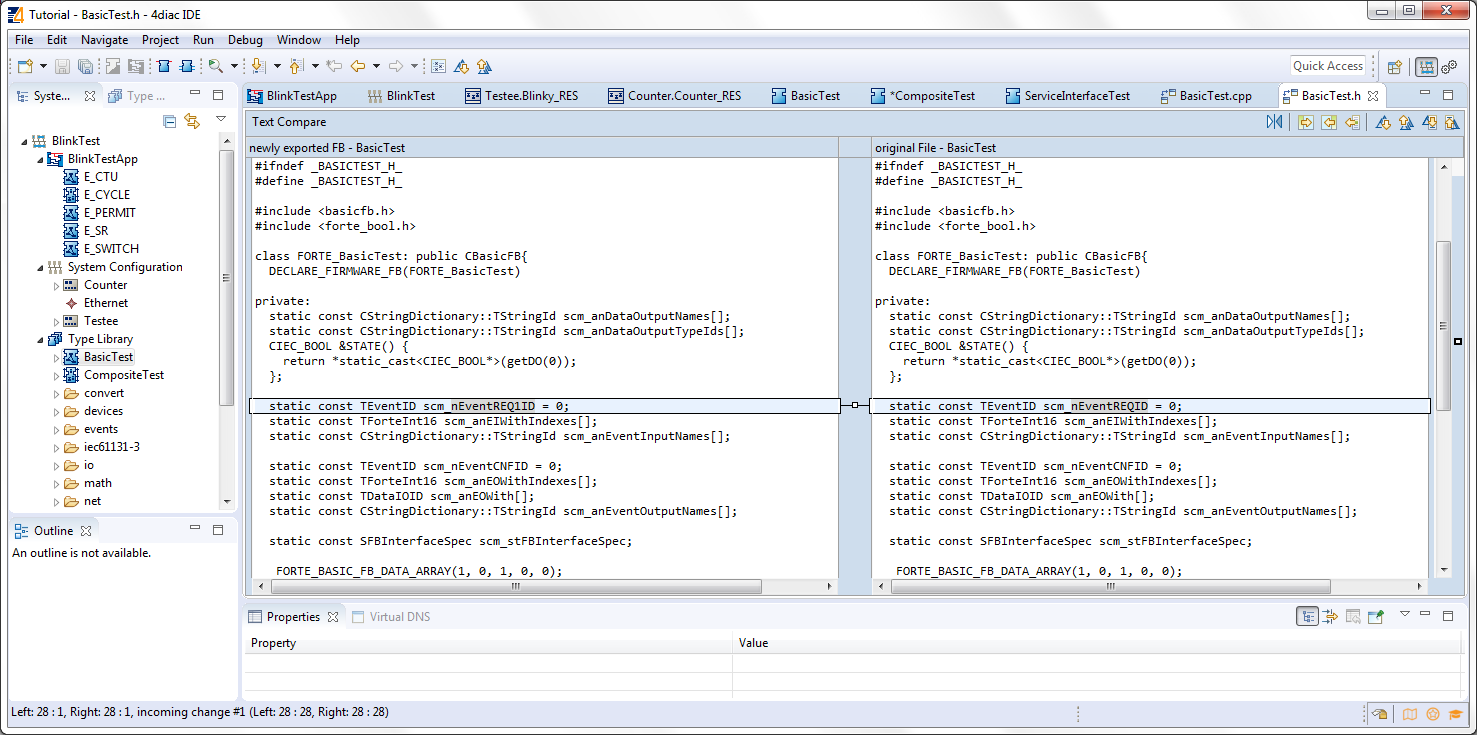 Export Merge Window