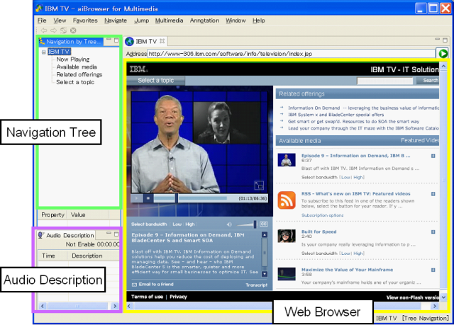 screenshot of aiBrowser