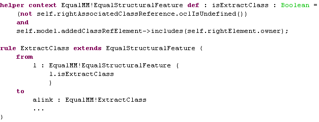 Figure 6. A conceptual link rule