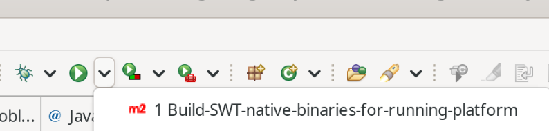 Natives build launcher