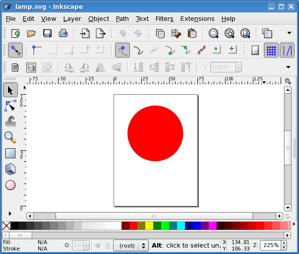lamp inkscape