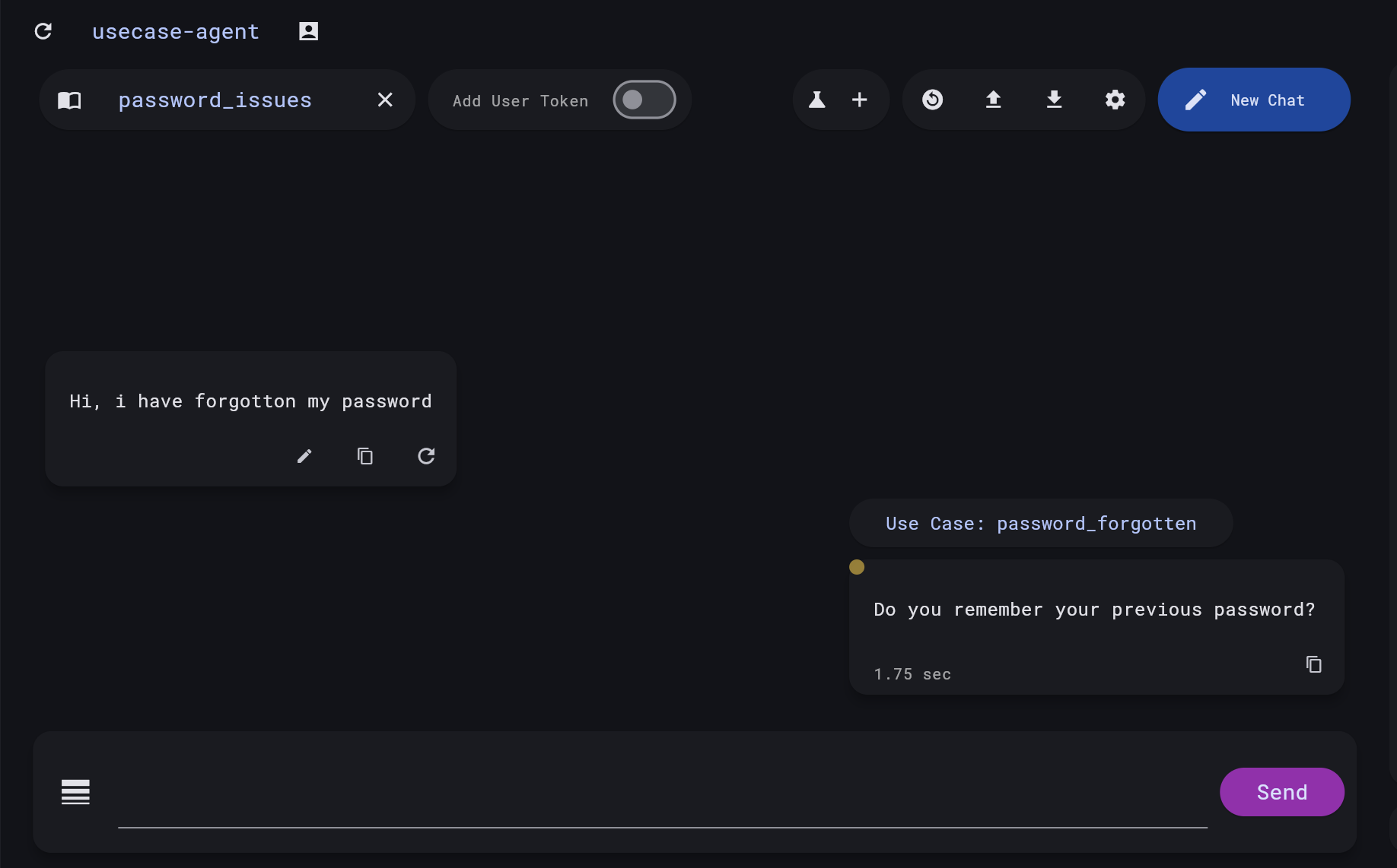 ADL Chat Screen