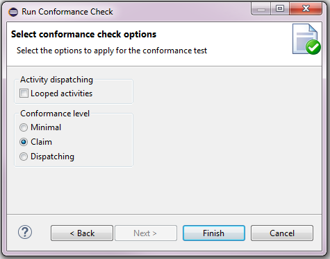 conformance option