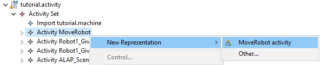 new activity representation