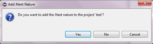 xtext nature