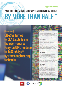 CIL4Sys Use Case Story