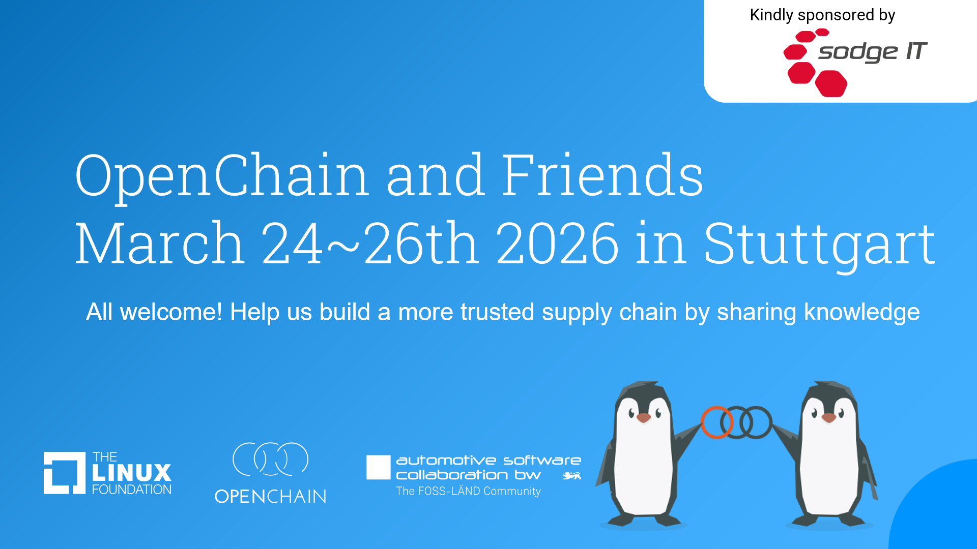 Open Chain and Friends