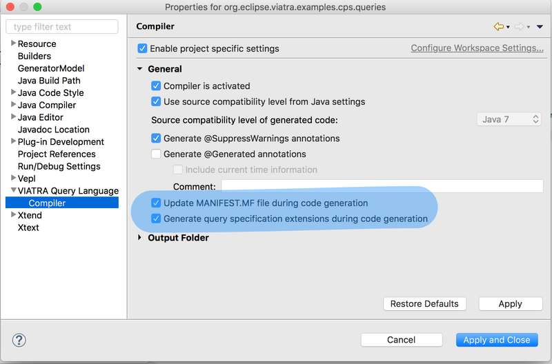 16 query codegen options