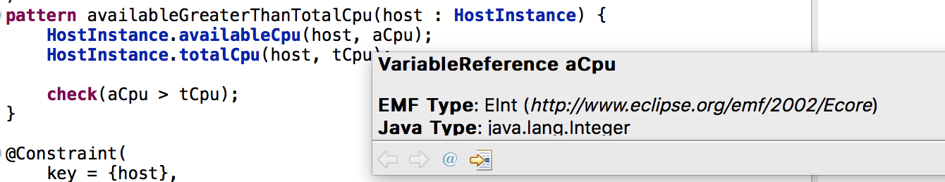 Hover for Variable References