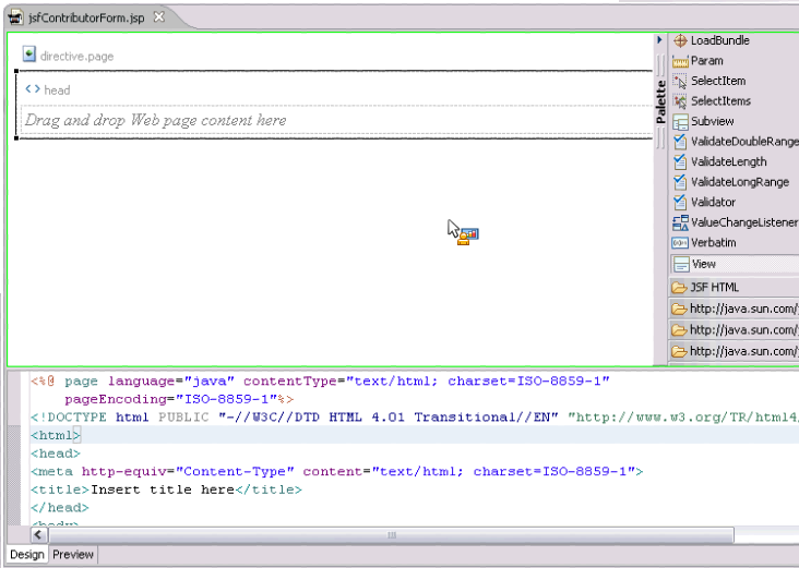 Web Page Editor sample screenshot