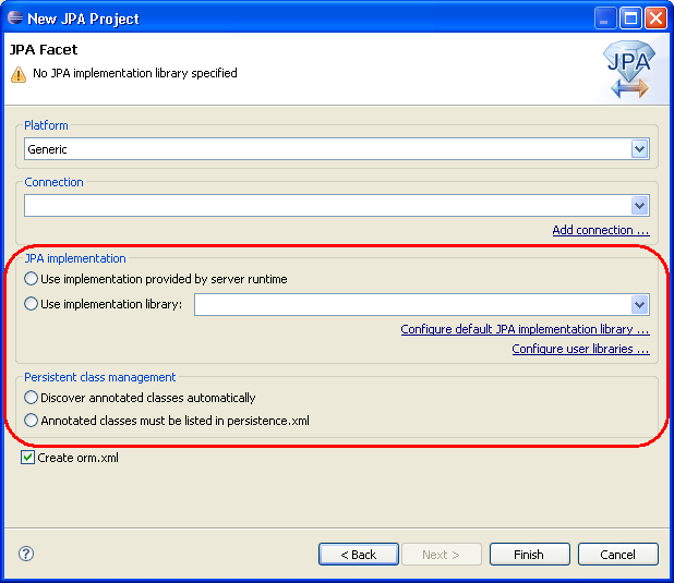 JPA Facet Config