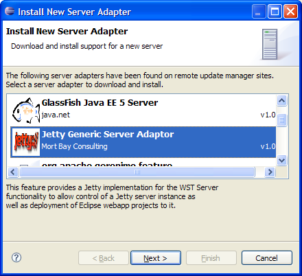 Jetty Server Adapter