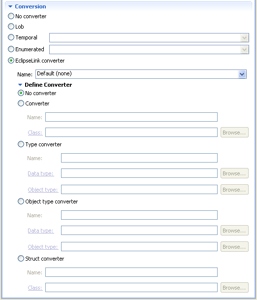 EclipseLink Converters