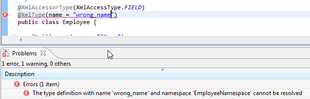 JAXB Validation