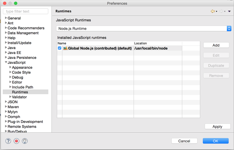 Node.js Runtime