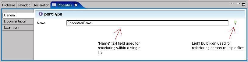 Property sheet with refactoring support